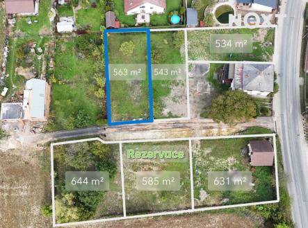 Prodej pozemku pro bydlení, 563 m²