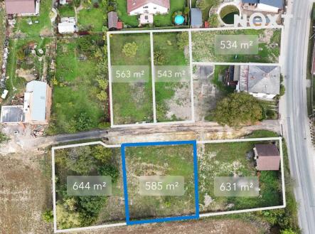Prodej pozemku pro bydlení, 585 m²