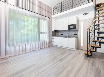 Pronájem bytu, 2+kk, 37,3 m², Praha – fotka 1 z 4