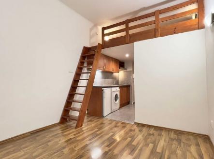 Pronájem bytu, 1+kk, 17 m²