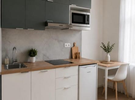 Pronájem bytu, 1+kk, 35 m²