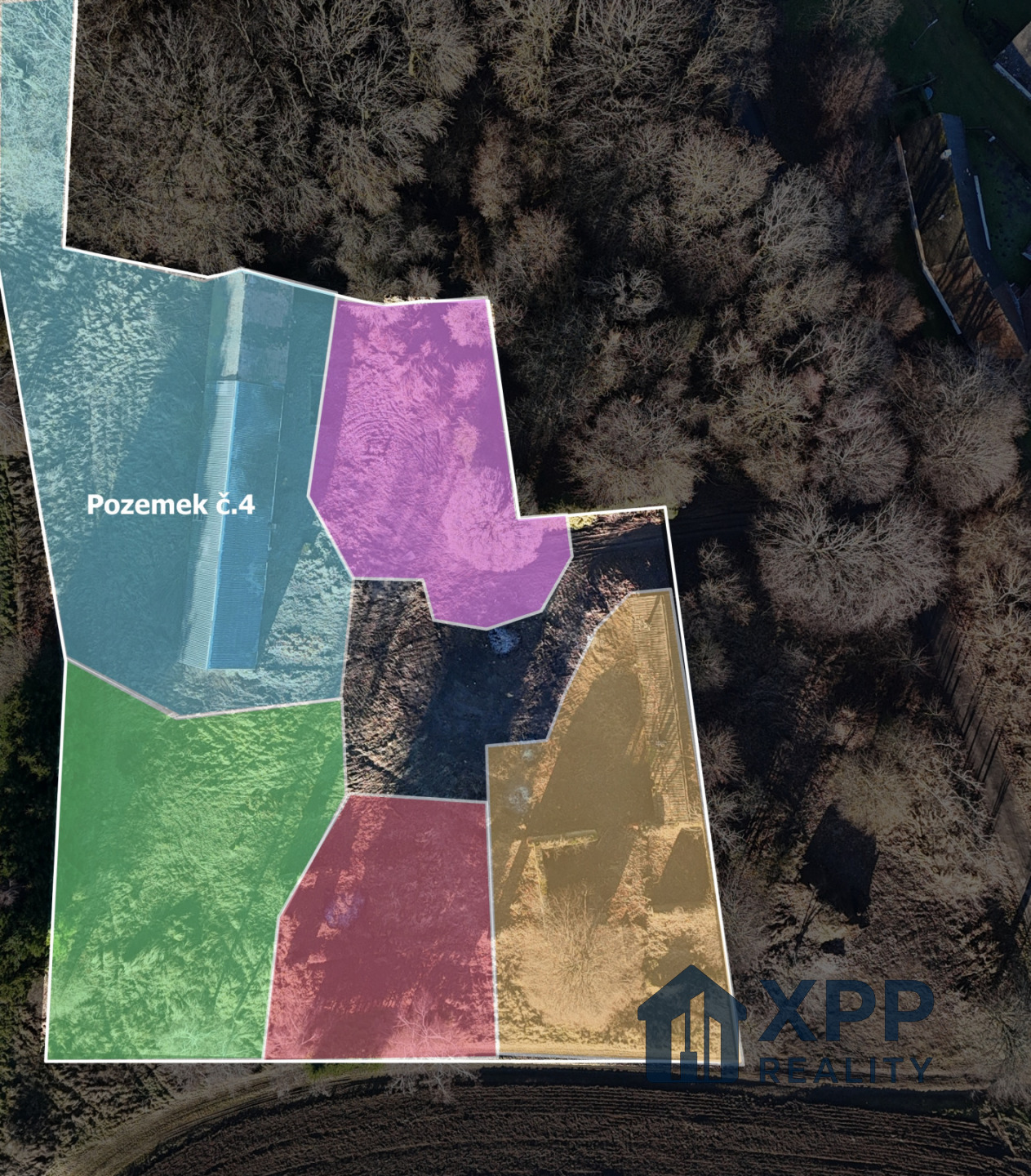 Prodej stavebního pozemku 1437,4 m²