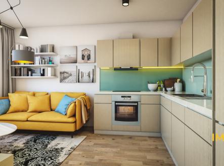 Prodej bytu, 1+kk, 41 m²