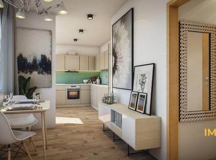 Prodej bytu, 1+kk, 41 m²