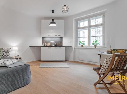 Pronájem bytu, 1+kk, 24 m²