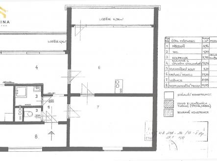 Prodej bytu, 3+kk, 101 m²