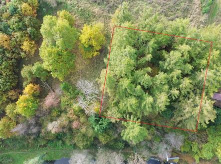 Prodej pozemku, les, 986 m²