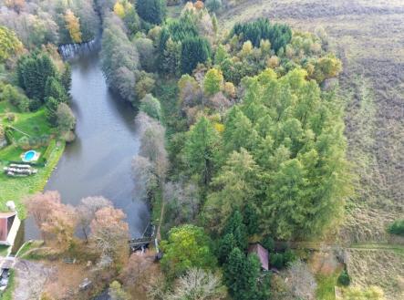 Prodej pozemku, les, 986 m²