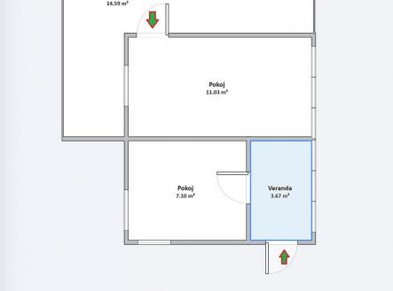 Prodej chaty/rekreačního objektu, 20 m²