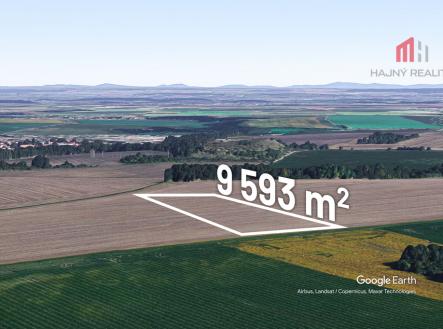Prodej pozemku, zemědělská půda, 9 593 m²