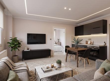 Pronájem bytu, 2+kk, 40 m²