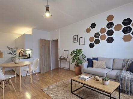 Pronájem bytu, 2+kk, 39 m²