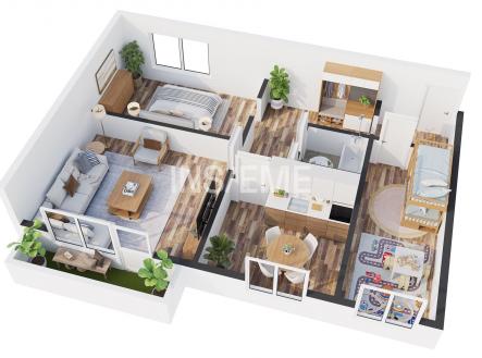 Prodej bytu, 3+1, 74 m²
