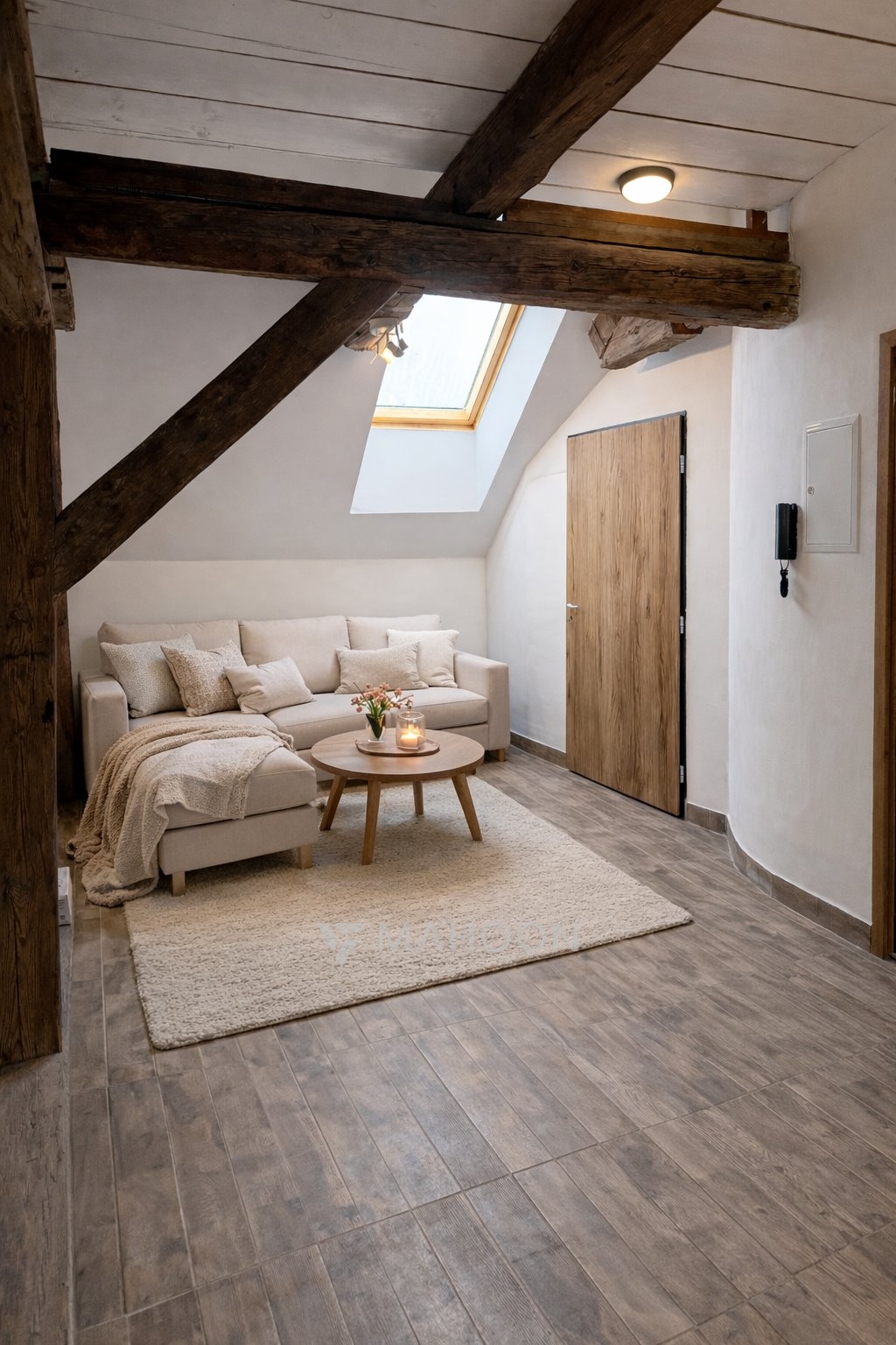 Vizualizace obývací pokoj