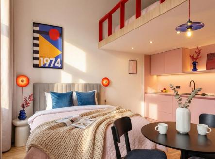 Prodej bytu, 1+kk, 40 m²