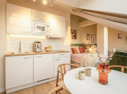 Prodej bytu, 1+kk, 52 m²