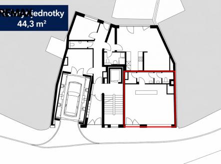 Prodej obchodní prostory, 44 m²