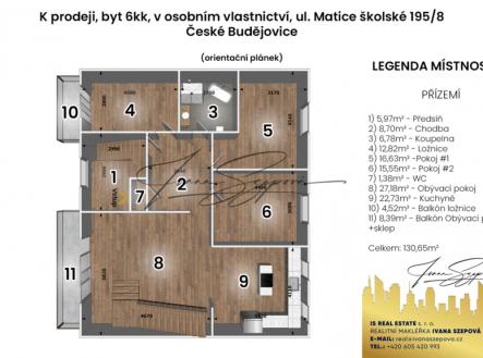 Prodej bytu, 6+1, 177 m²