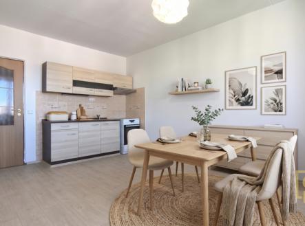 Pronájem bytu, 2+kk, 44 m²