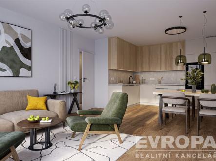 Prodej bytu, 2+kk, 49 m²