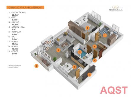 Prodej bytu, 3+1, 93 m²