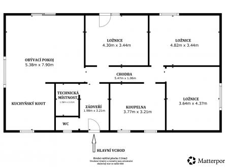 Prodej domu/vily, 117 m²