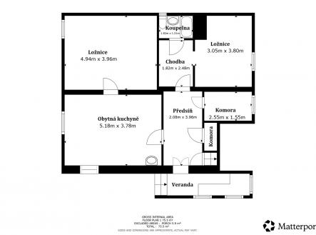 Prodej domu/vily, 85 m²
