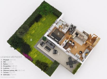 Prodej bytu, 2+kk, 148 m²