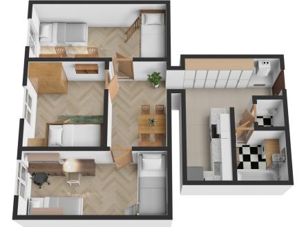 Prodej bytu, 3+1, 62 m²