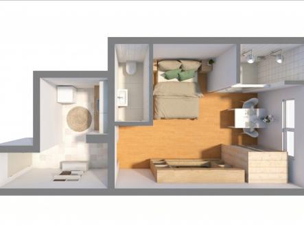 Prodej bytu, 1+1, 31 m²