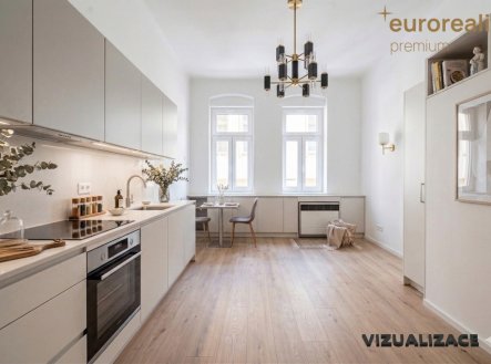 Prodej byt, 2+kk, 42 m², Mariánské Lázně, ul. Mladějovského, lázeňská zóna, podíl na zahradě