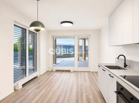 Moderní byt 2+kk s velkou terasou 87 m² v nové rezidenci s recepcí