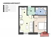 Prodej bytu, 2+kk, 42 m²