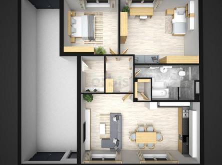 Prodej bytu, 3+kk, 98 m²