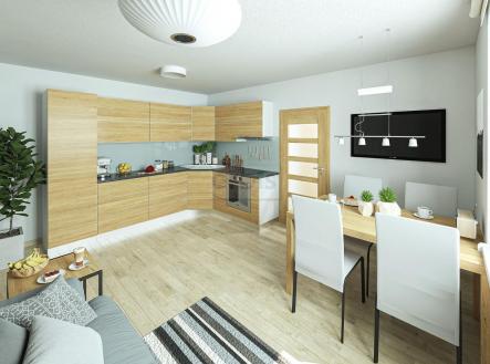 Prodej bytu, 2+kk, 55 m²