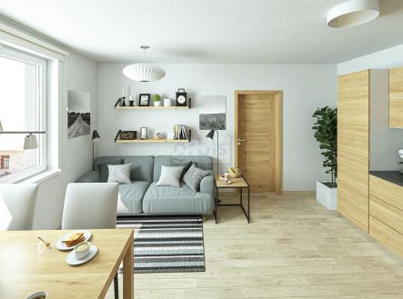 Prodej bytu, 2+kk, 55 m²