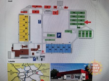 Pronájem skladovací prostor, 382 m²