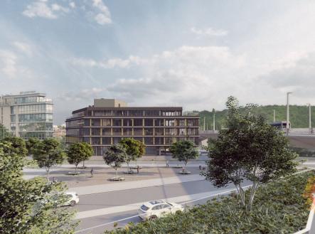 Pronájem kanceláře, 198 m²