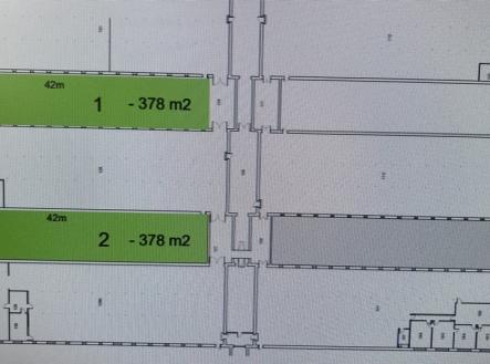 Pronájem skladu, 378 m²