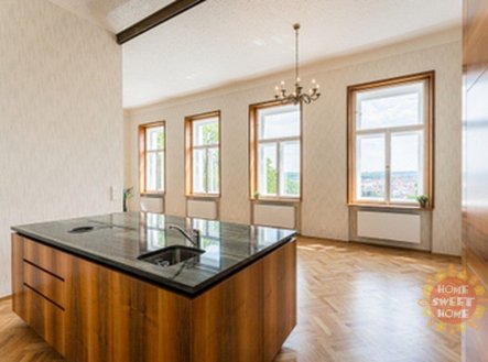 Praha, hezký prostorný byt 3kk k pronájmu, 132,5m2, Vinohrady, Jana Masaryka