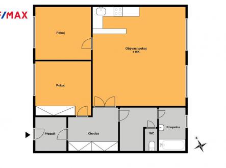 Prodej bytu, 3+kk, 87 m²