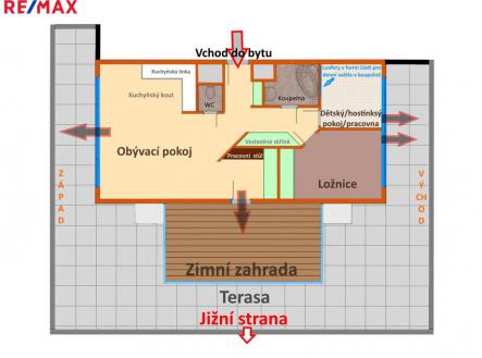 Pronájem bytu, 3+kk, 200 m²