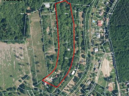 Prodej pozemku, zahrada, 1 853 m²