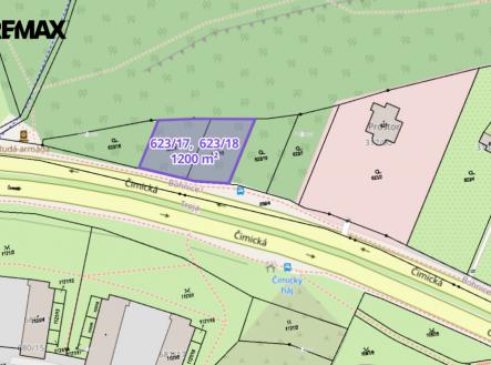 Prodej pozemku, zahrada, 1 200 m²