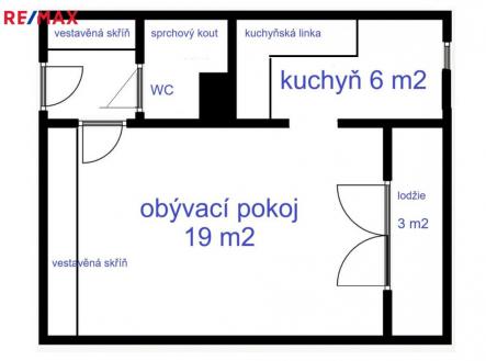 Prodej bytu, 1+1, 29 m²