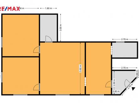 Pronájem - kanceláře, 95 m²