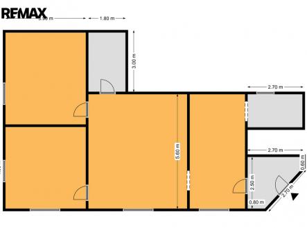 Pronájem kanceláře, 95 m²