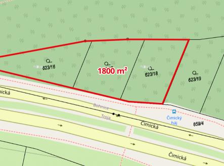 Prodej pozemku, ostatní, 1 800 m² obrázek