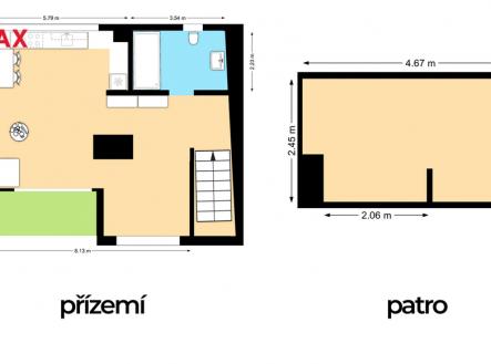 Prodej bytu, 1+kk, 76 m²