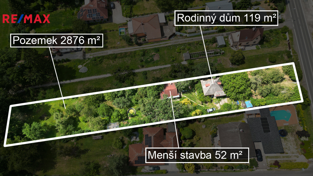 pozemek Srbín výměra